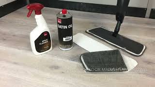 Easy Steps For Maintaining A Satin Oiled Floor [upl. by Nelyaw102]