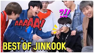 Best Of JinKook  Jin And Jungkook Moments [upl. by Naoh]