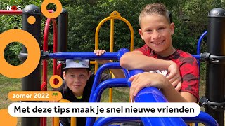 Kinderen vinden vrienden maken op vakantie best moeilijk [upl. by Llerrod949]