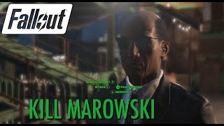 Fallout 4  Kill Marowski Misc quest [upl. by Howlyn]