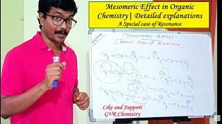 Mesomeric Effect in Organic Chemistry Detailed explanations RemeshgvrCHEM [upl. by Mirilla844]