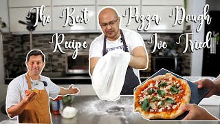 Trying on Vito Iacopellis HomeStyle Neapolitan pizza dough recipe [upl. by Encratia]