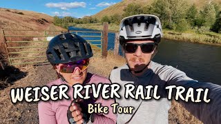 Weiser River Trail Bike Tour [upl. by Enilra353]