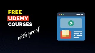 Get Udemy Paid Courses for FREE With Proof [upl. by Ettennej]