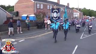 Day 28 Rathcoole Protestant Boys FB  Kilcluney Volunteer FB Parade 020623 [upl. by Bander89]