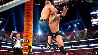 The Rock vs John Cena rivalry WWE Playlist [upl. by Marwin]