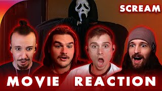 SCREAM 1996 MOVIE REACTION  First Time Watching [upl. by Nenad612]