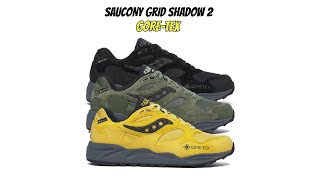 SAUCONY GRID SHADOW 2 GORETEX [upl. by Rehpatsirhc]