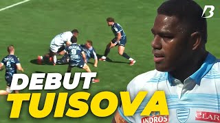 Josua Tuisovas Racing 92 Debut Performance against Bayonne 2024 [upl. by Bron]