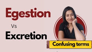 Egestion vs excretion What is the difference between excretion and egestion  Suman Yadav [upl. by Attemaj]