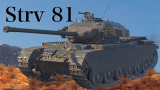 WoTb 見た目は強そう、中身はほぼCenturion1、それがStrv 81 ゆっくり実況 [upl. by Worth]