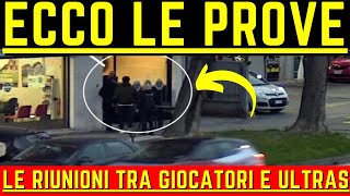 ECCO LE IMMAGINI SHOCK DOVE SI INCONTRAVANO DIRIGENTI E GIOCATORI CON ULTRAS [upl. by Goober]