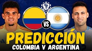 COLOMBIA vs ARGENTINA  Eliminatorias Sudamericanas Mundial 2026  Prediccion y Pronostico 2024 [upl. by Auka]