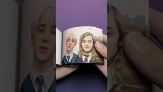 Hermione Granger amp Draco Malfoy Singing quotDeath Bedquot FlipBook harrypotter flipbook shorts [upl. by Eelsha]