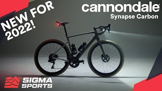 The new Cannondale Synapse Carbon Road Bike 2022 First Look  Sigma Sports [upl. by Toomin]