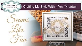 Altering the Size Of the Austalian Background amp Lauren Die  Crafting My Style with Sue Wilson [upl. by Las209]