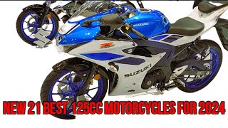 New 21 Best 125cc Motorcycles For 2024 [upl. by Yousuf]