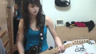 Juliana Vieira  3OH3 Ft Keha  My First Kiss rock cover [upl. by Beyer11]