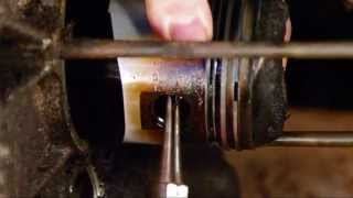 2CV engine revision 8  Piston removal [upl. by Steffin]