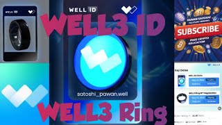 🚀WELL3 Ring UNVEILED🚀  Unlock 🔓 Health amp Wealth with WELL3  Your Data Your Treasure 🧿 [upl. by Roper97]