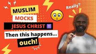 Muslim mocks the Lord Jesus Christ then gets DESTROYED and then RETIRES [upl. by Michaella]