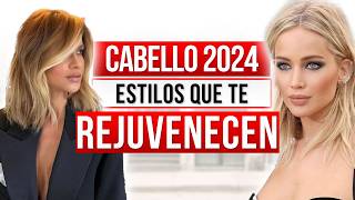 CABELLO 2024 que te QUITARÁ 10 AÑOS de Encima  TODO lo que se USARÁ  2024 Hair Trends [upl. by Caruso]