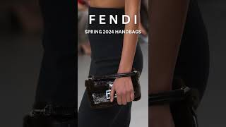 FENDI SPRING 24 RUNWAY HANDBAGS [upl. by Asit305]