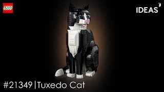 LEGO Ideas  Tuxedo Cat 21349 [upl. by Palocz910]