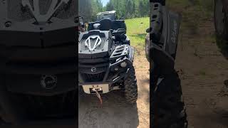 Ракета 🚀 brp atv деревня квадроцикл [upl. by Nyladnek]