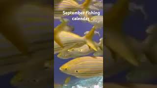 fishing calendar for September [upl. by Riba71]