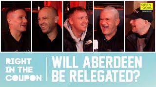 WILL ABERDEEN BE RELEGATED CELTICRANGERS TITLE RACE ENTERS LAST 9 GAMES  Right In The Coupon [upl. by Odlabu]