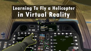 Learning to Fly a Helicopter in VTOL VR [upl. by Athallia]