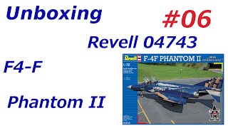 Revell 04743 F4F Phantom II 132 Unboxing FullHD [upl. by Ellatsirhc651]