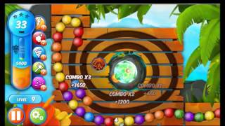 Woka Woka Marble Shooter  Gameplay Effects [upl. by Aneala497]