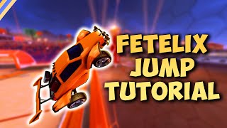 FeteLix Jump  New Metachanging Mechanic  Get A Flip Reset ONLY From A Wall In Rocket League [upl. by Imeaj488]