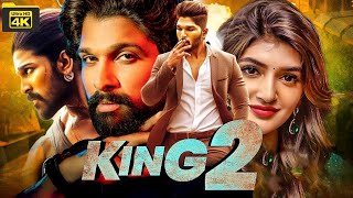 quotKing 2quot New 2024 Released Full Hindi Dubbed Movie  Allu Arjun amp Sreeleela New South Movies 2024 [upl. by Yrrehs]