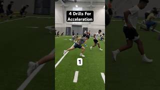 4 Drills For Acceleration Work Use These w Your Speed Training Work [upl. by Roane]