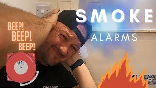 How To Install Mains Smoke Alarms  Interlinked [upl. by Elyagiba775]