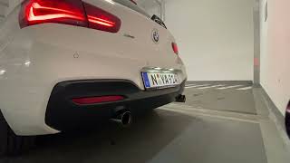 BMW 140i xDrive Special Edition M Performance Exhaust Garage Start [upl. by Alroy]