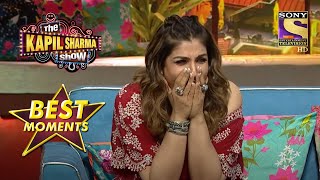 Krushna के Act पर खुलकर हंसी Raveena  The Kapil Sharma Show Season 2  Best Moments [upl. by Kutchins]