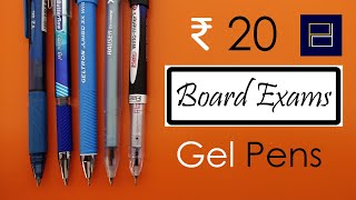 Best Gel Pens for Board Exams  Trending 20 Rs  EI14 [upl. by Aramen]