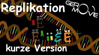 DNAReplikation Biologie GeroMovie kurze Version [upl. by Trula783]