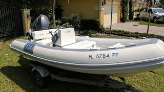 Novurania 430 Dl Sea trial​ Yamaha 60 HP [upl. by Anaila]