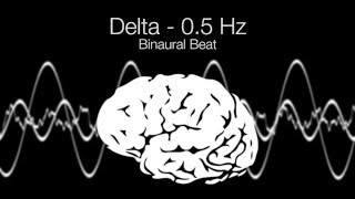 Deep Relaxation Delta Binaural Beat  05Hz 1h Pure [upl. by Orly]