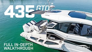 Galeon 435 GTO  Full InDepth Walkthrough [upl. by Llednik]