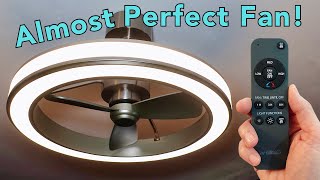 How to Install Artika Edwin LED Ceiling Fan from Costco [upl. by Ellimac]