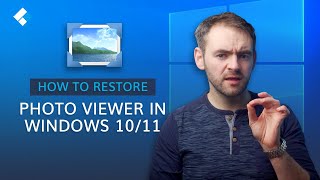 How to Restore Windows Photo Viewer in Windows 1011 [upl. by Rashida]