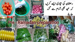 15 Ideas for Ramadan preparation  Pre Ramadan Preparation 2023 by cookingwithuzmasaleem [upl. by Alyar586]