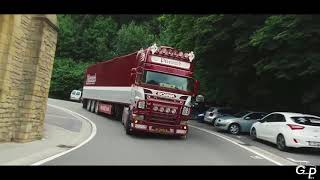 🚚💨 SCANIA R560 V8  TRANSPORT PIERRARD 2 [upl. by Eicnarf213]