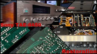 Sony TAE8450 High End Preamplifier Restoration [upl. by Norrab559]